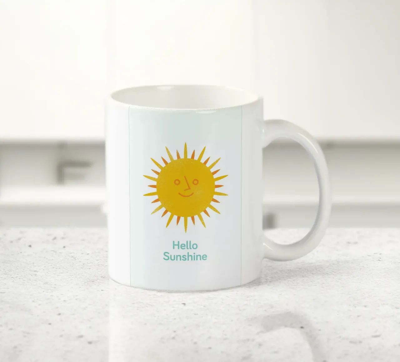 Sunshine tazza in ceramica da Chris Wharton