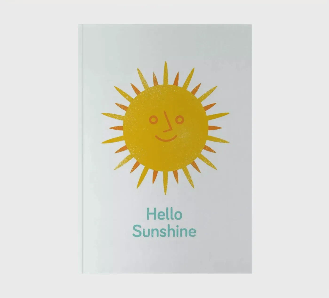 Sunshine notebook by Chris Wharton