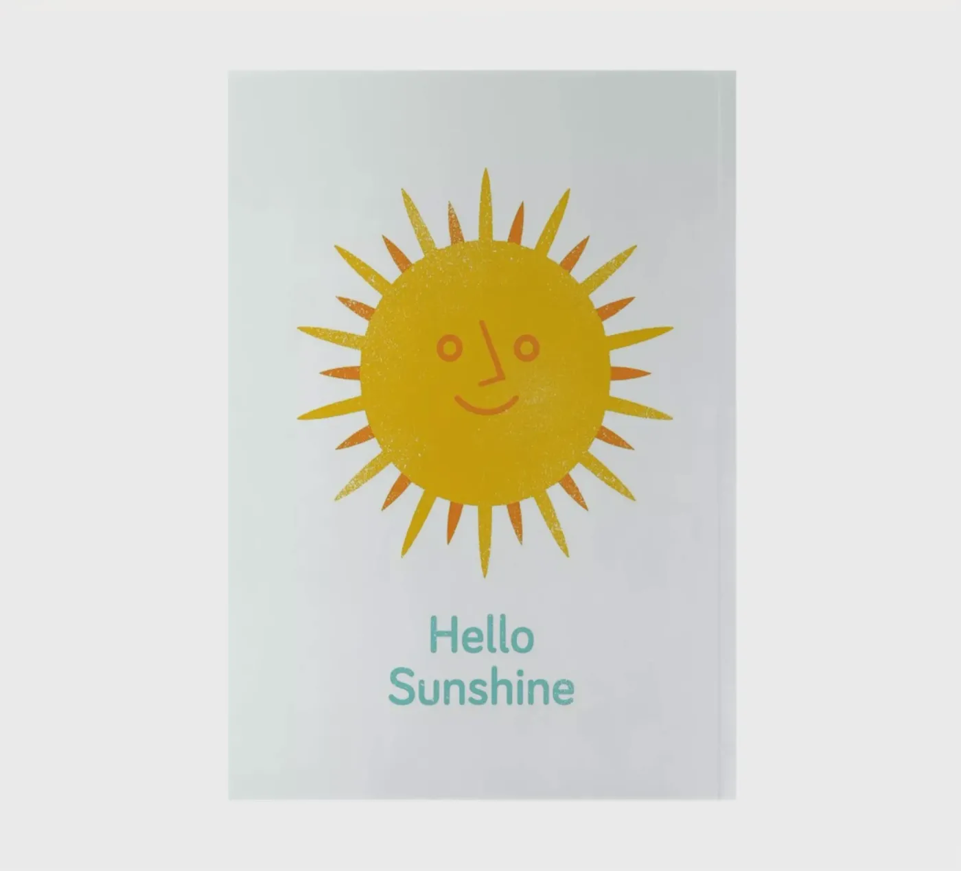 Sunshine notebook by Chris Wharton