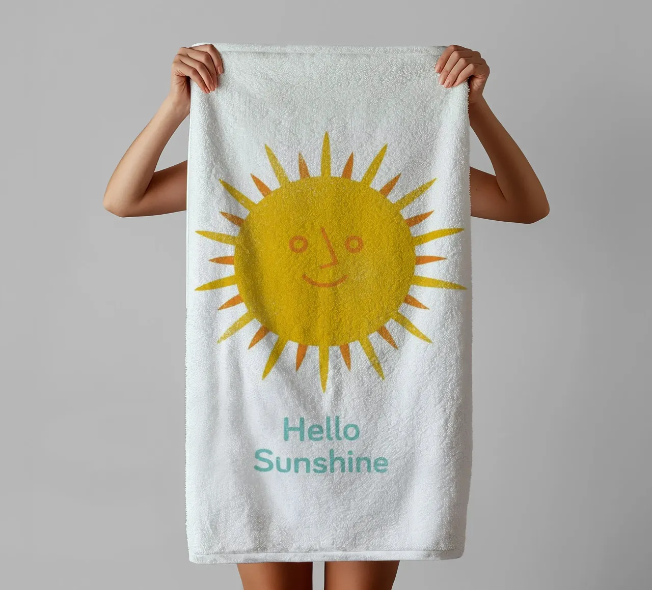 Sunshine asciugamano da bagno da Chris Wharton