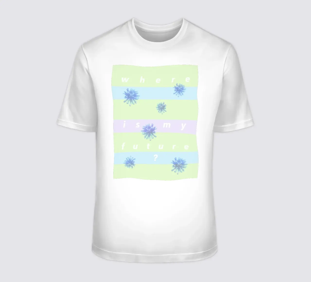 where is my future? t-shirt da natural neutral