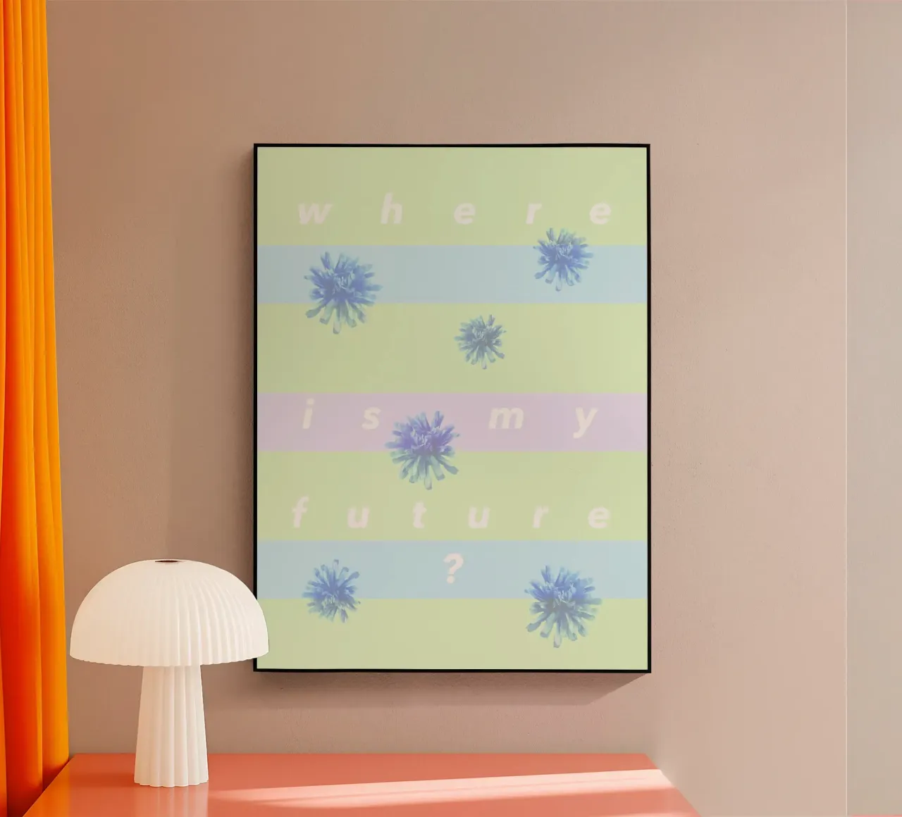 where is my future? plexiglass da natural neutral