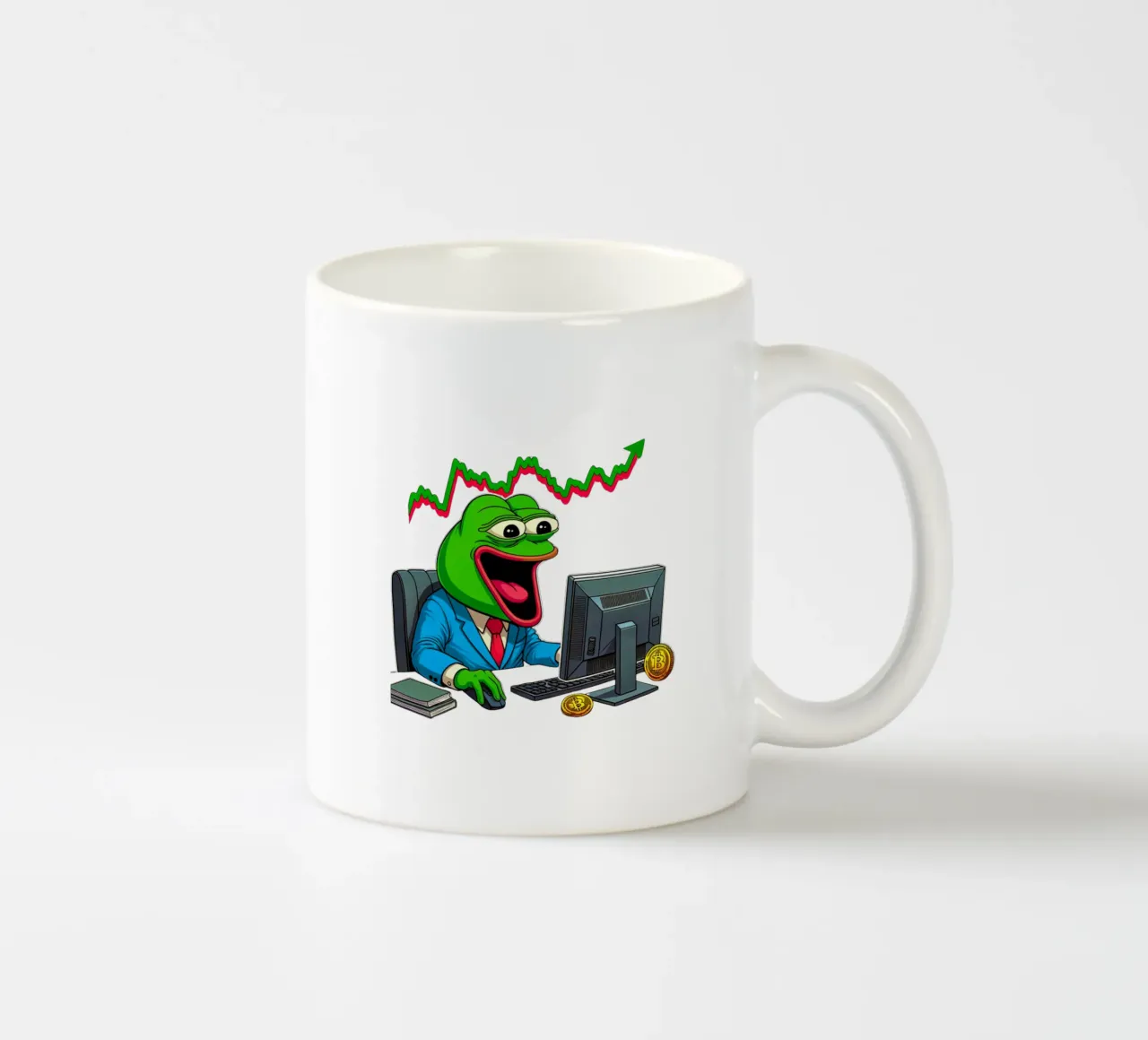 UpUpUp_BTC tazza in ceramica da Crypto_Jungle