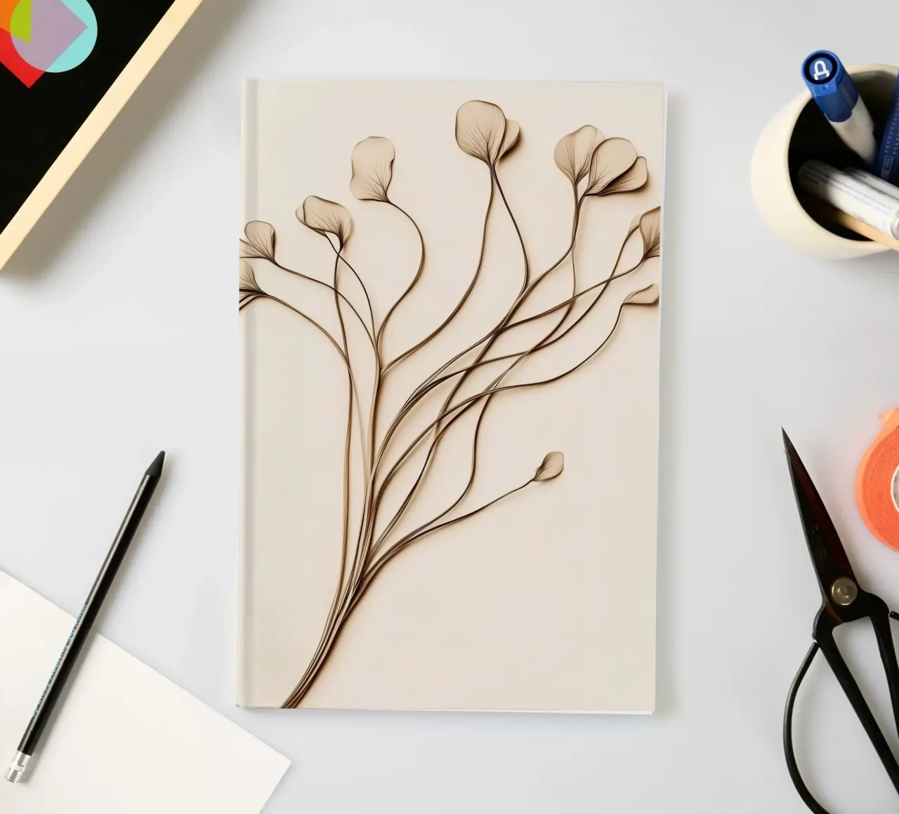 Fiori secchi diario da Imagine