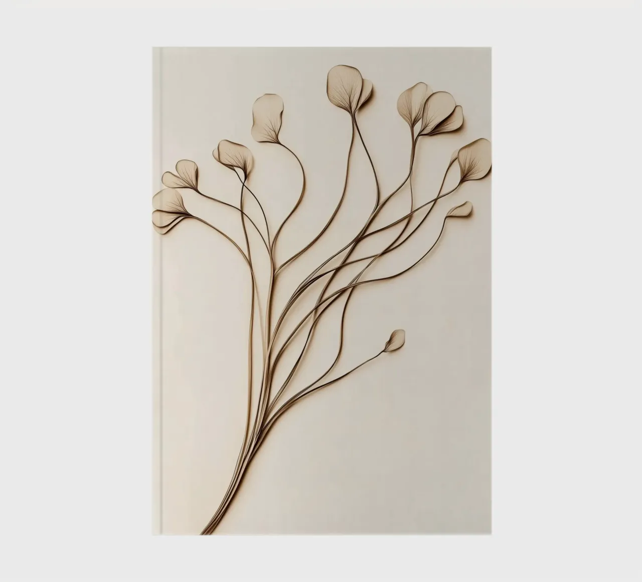 Fiori secchi diario da Imagine