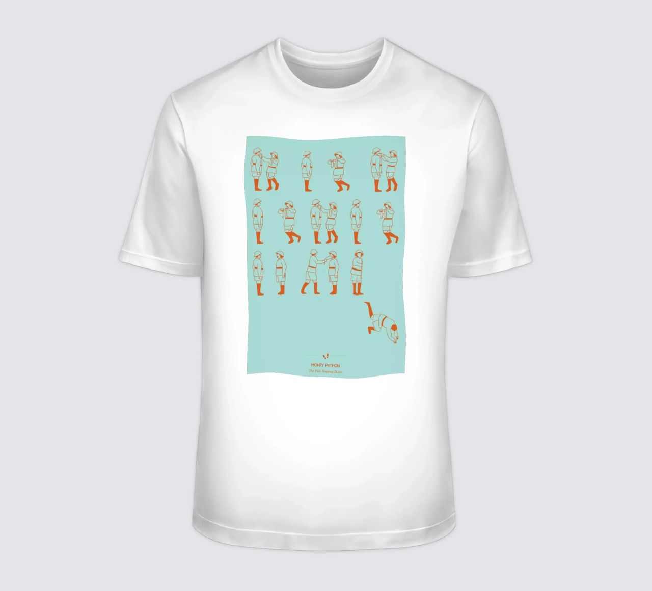 Monty Python - Fish Slap t-shirt da Niege Borges