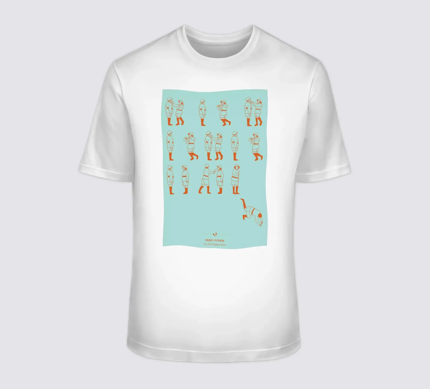 Monty Python - Fish Slap t-shirt da Niege Borges