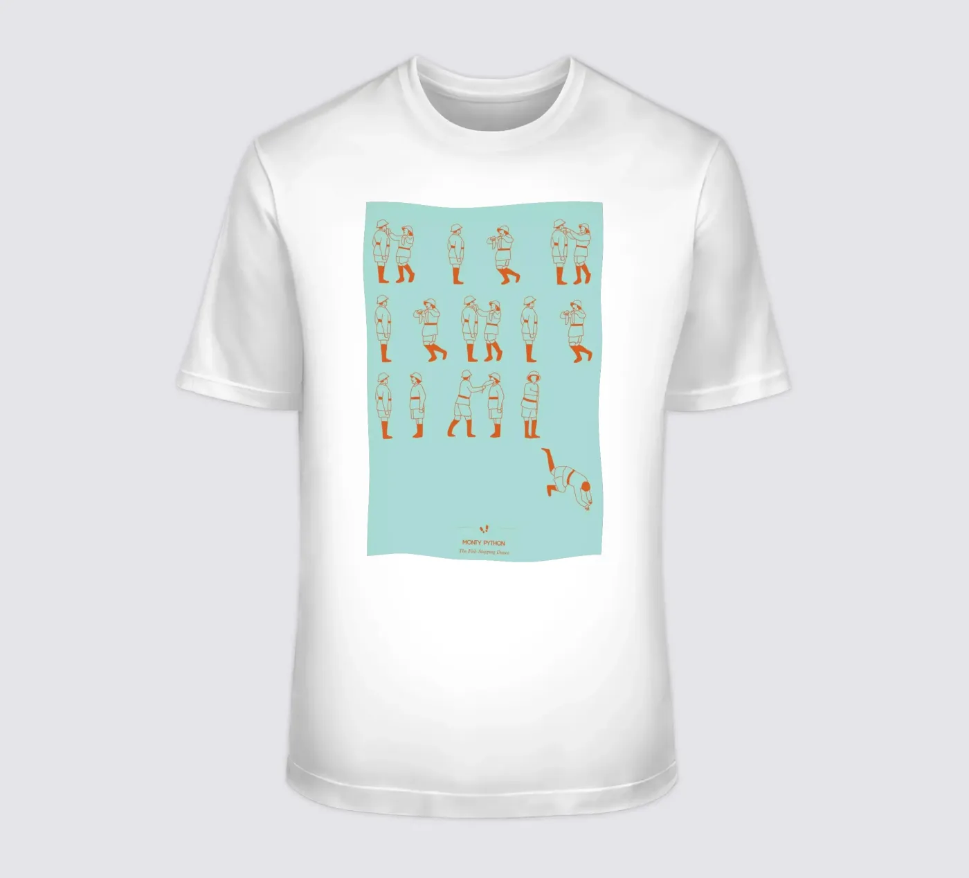 Monty Python - Fish Slap t-shirt da Niege Borges