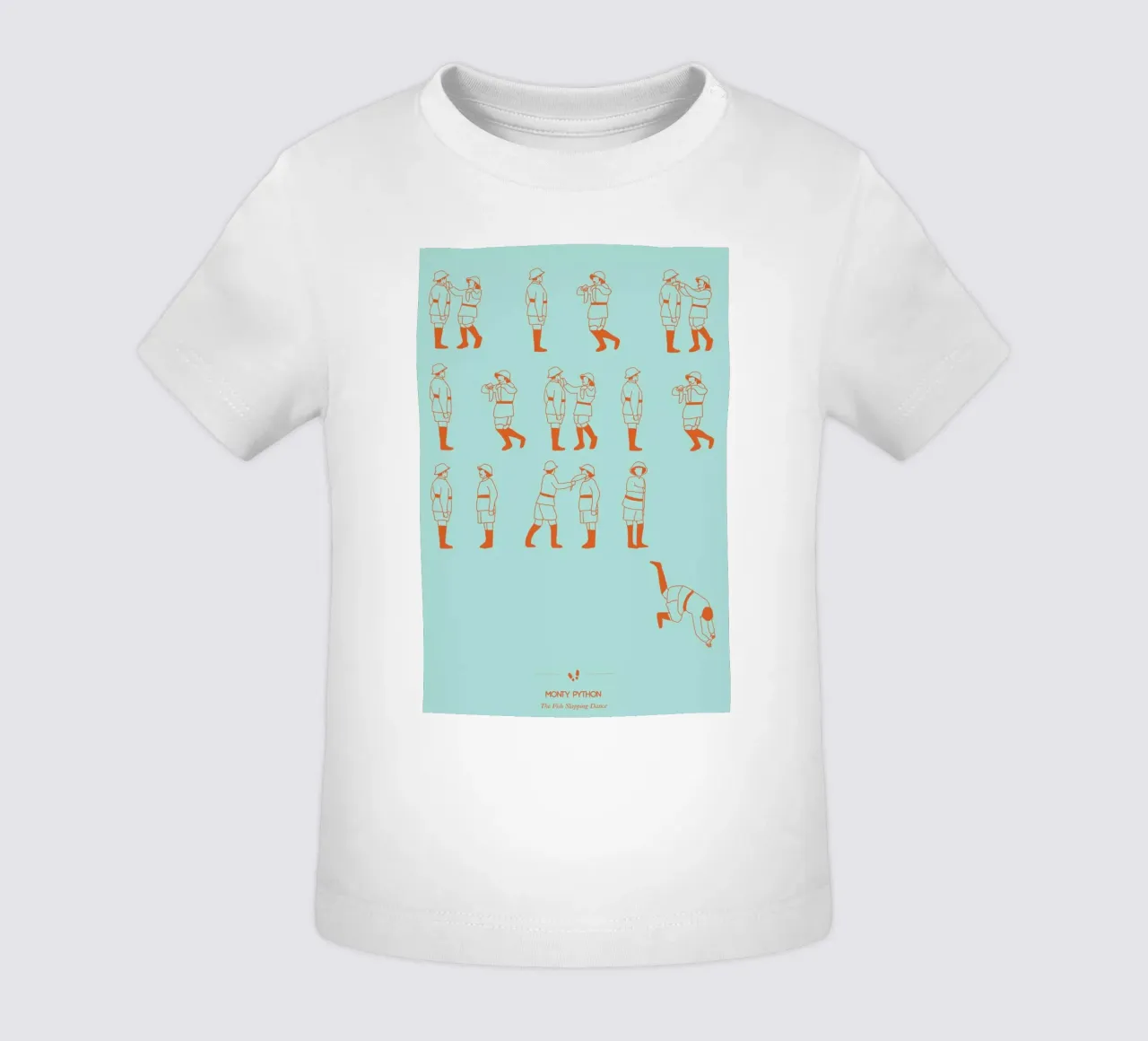 Monty Python - Fish Slap maglietta neonato da Niege Borges