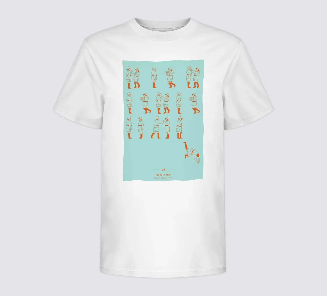 Monty Python - Fish Slap t-shirt bambini da Niege Borges