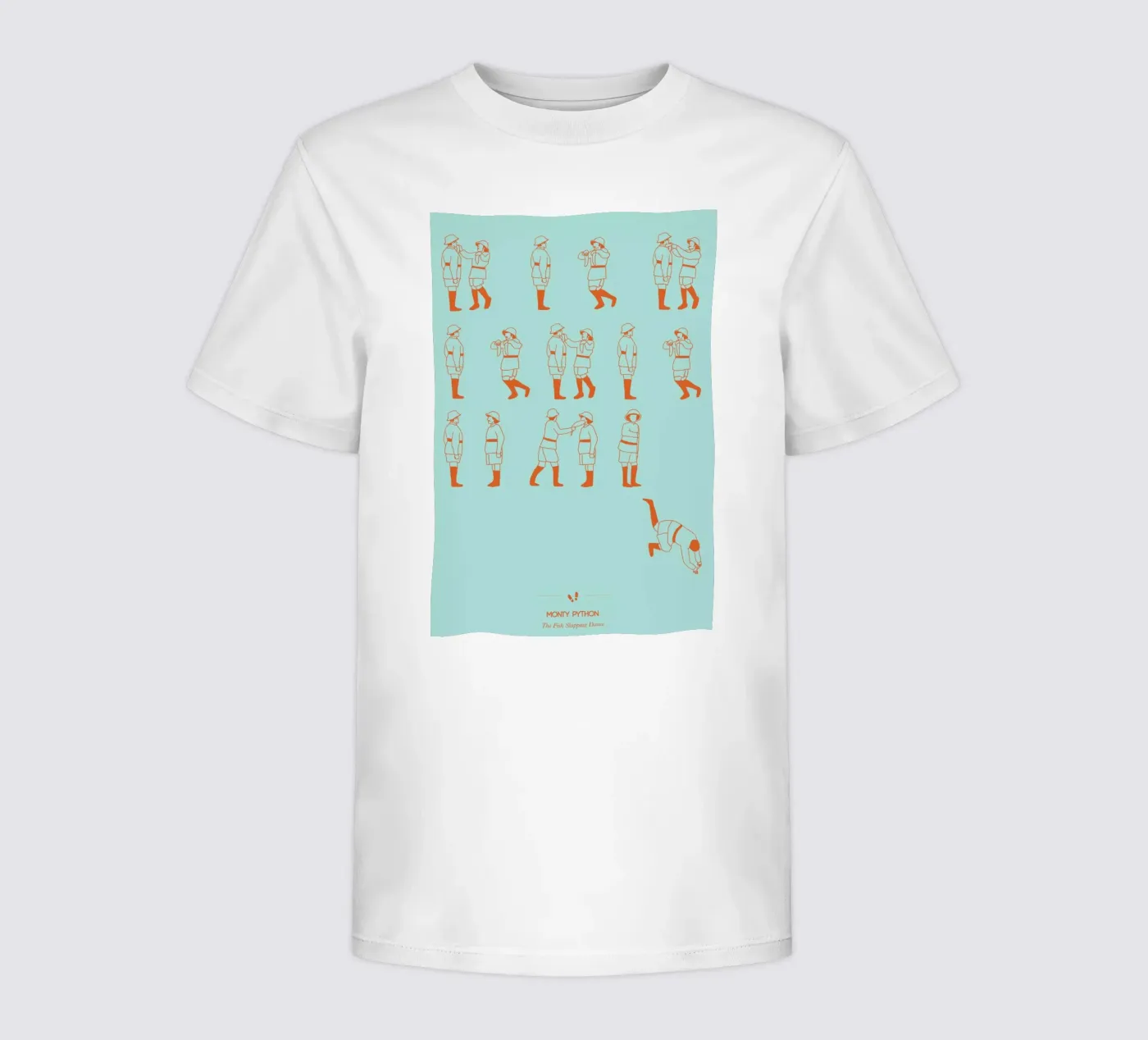 Monty Python - Fish Slap kinder t-shirt van Niege Borges