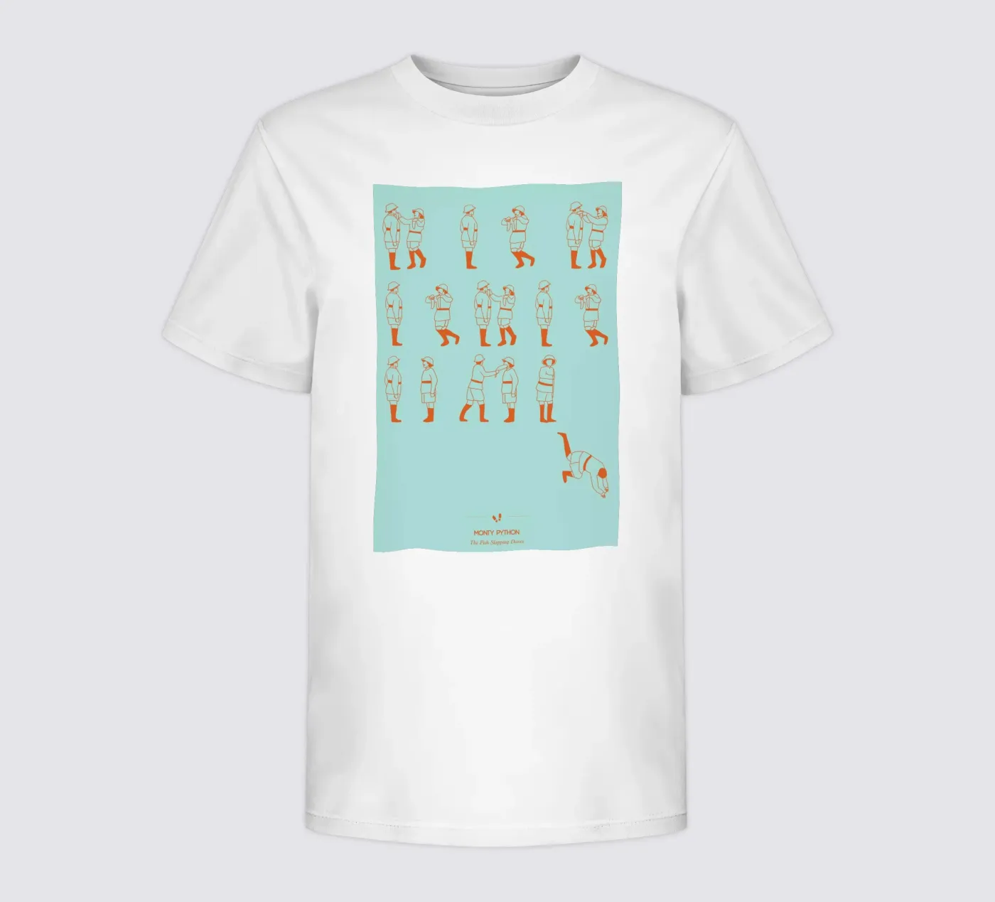 Monty Python - Fish Slap kinder t-shirt van Niege Borges