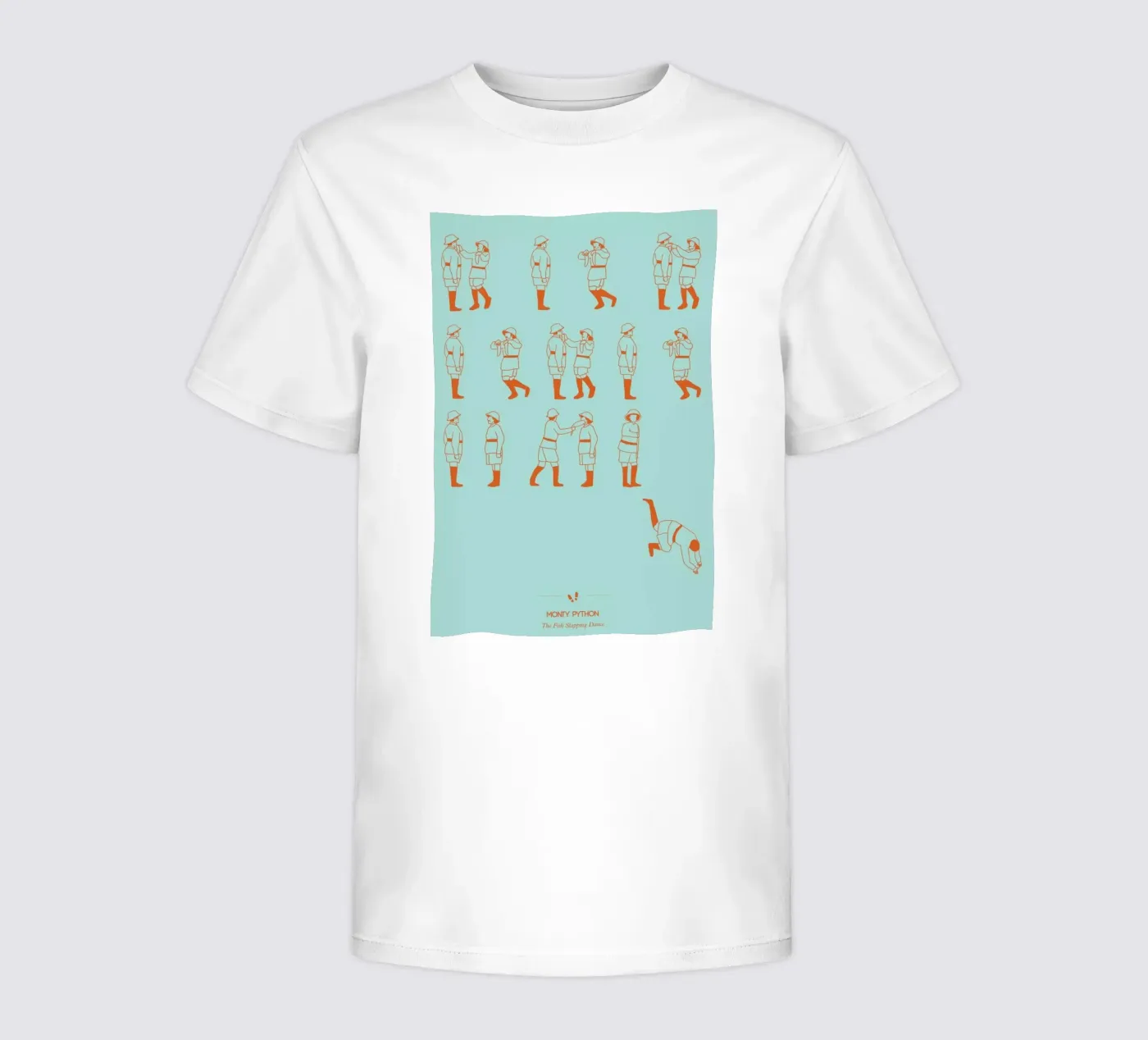 Monty Python - Fish Slap kinder t-shirt van Niege Borges