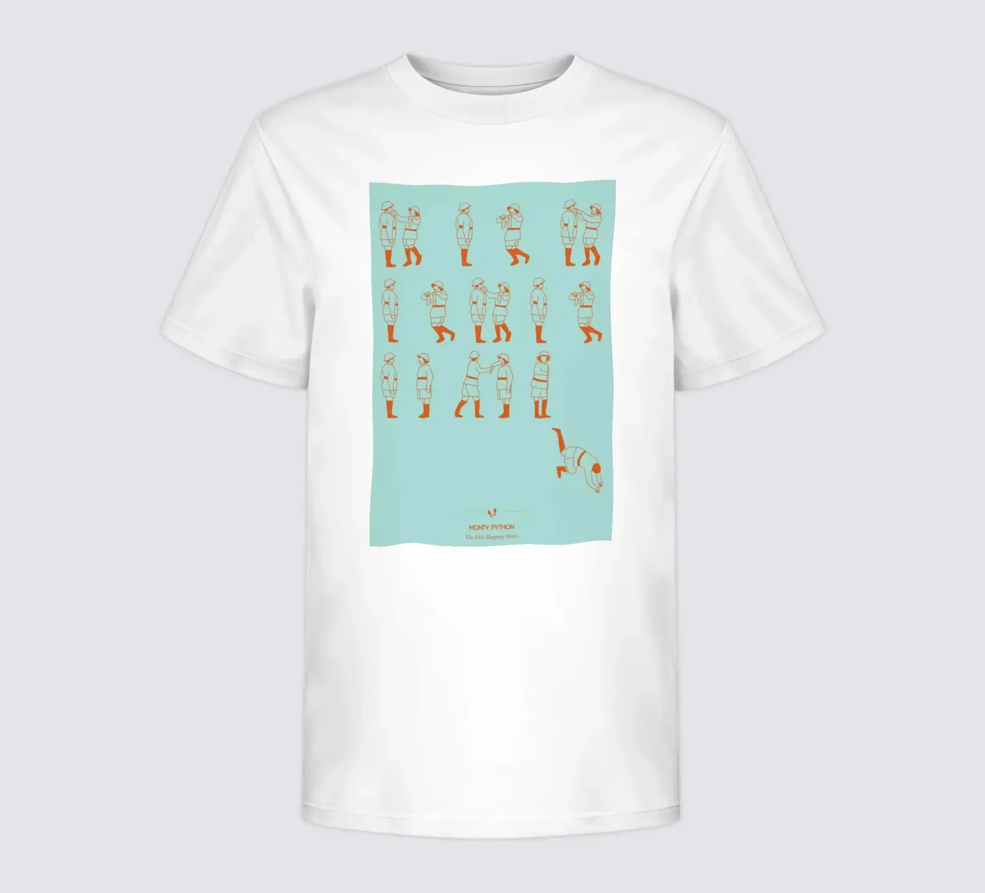 Monty Python - Fish Slap kinder t-shirt van Niege Borges