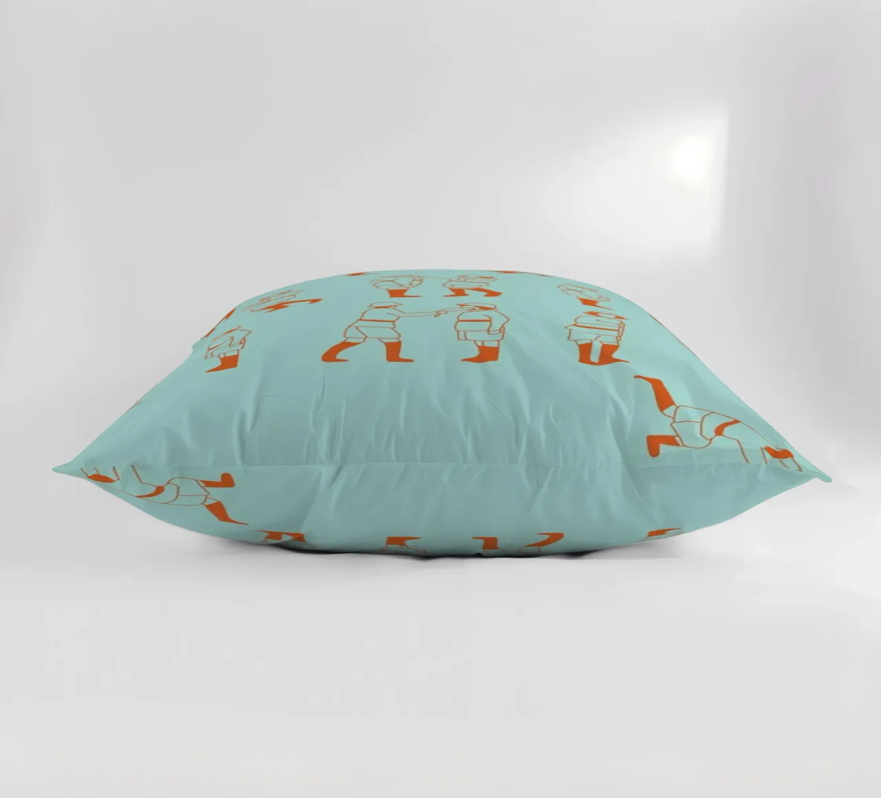 Monty Python - Fish Slap Kissen von Niege Borges