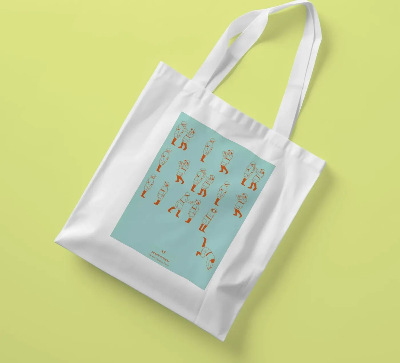 Monty Python - Fish Slap tote bag by Niege Borges