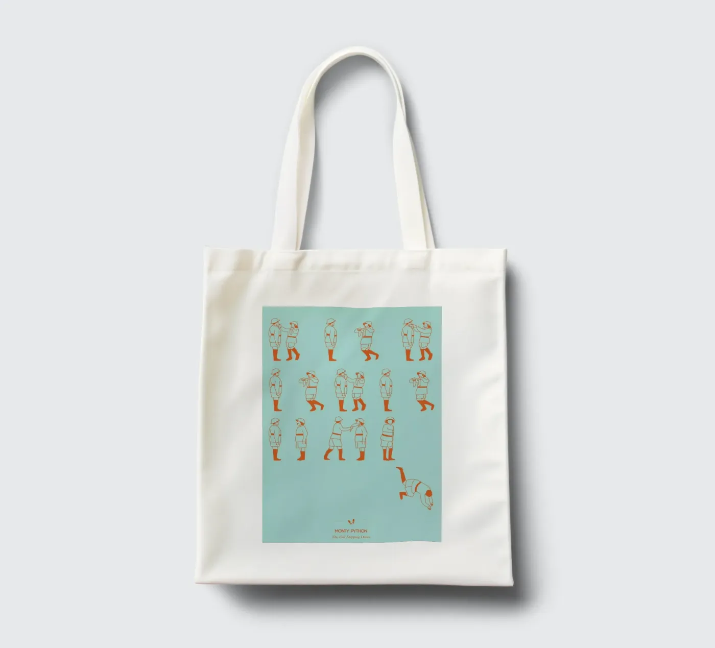 Monty Python - Fish Slap tote bag by Niege Borges