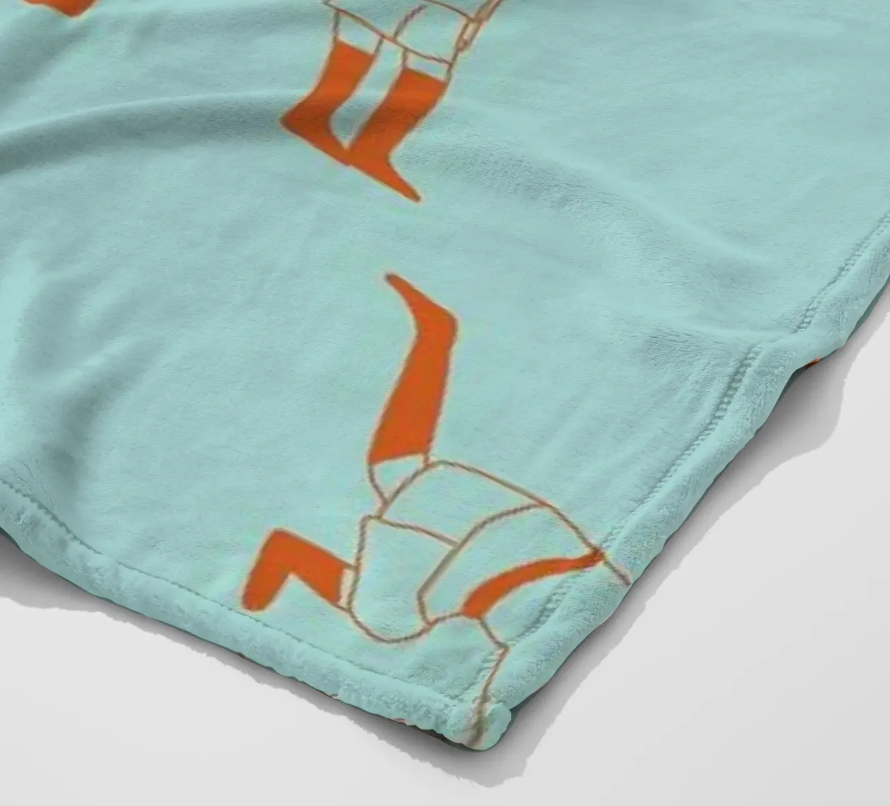 Monty Python - Fish Slap coperta in pile da Niege Borges