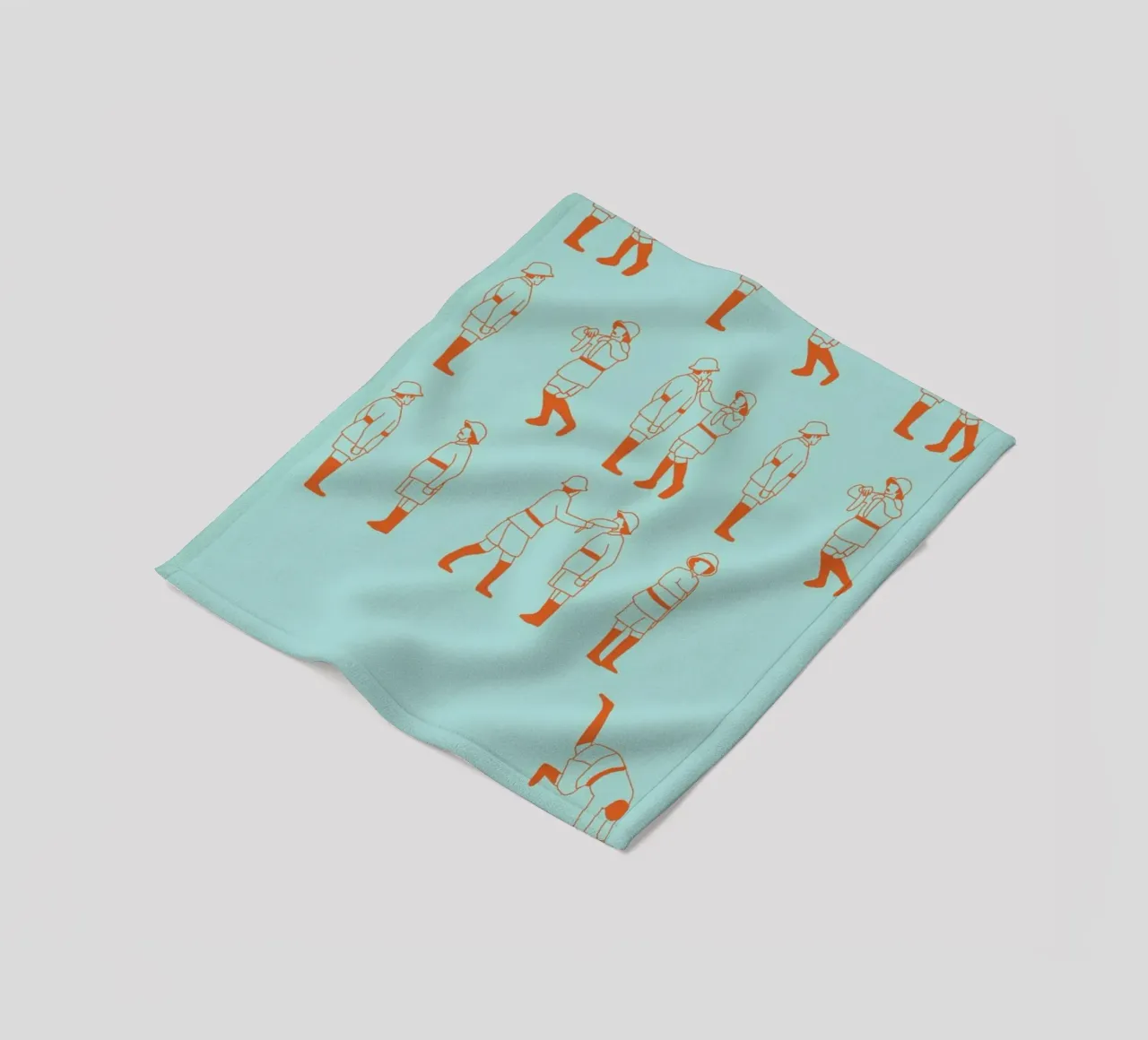 Monty Python - Fish Slap coperta in pile da Niege Borges