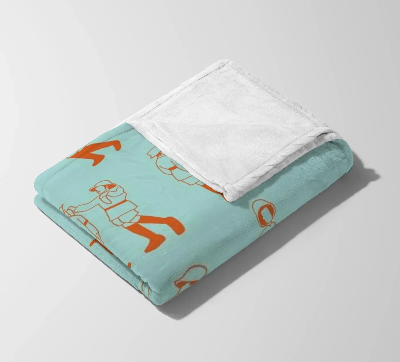 Monty Python - Fish Slap coperta in pile da Niege Borges