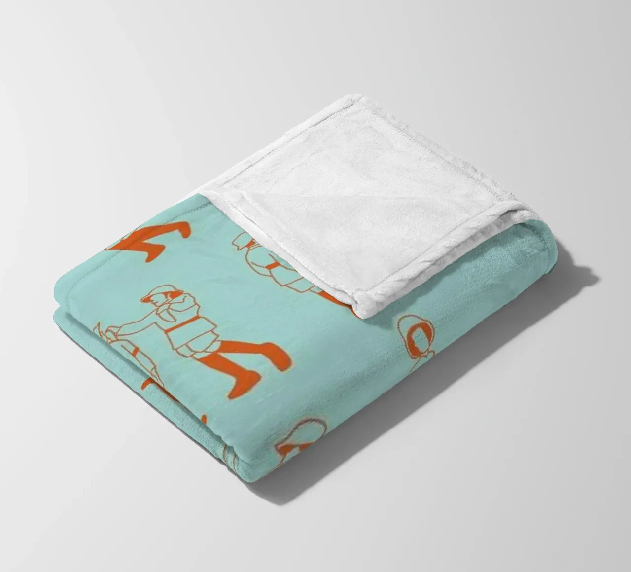 Monty Python - Fish Slap coperta in pile da Niege Borges