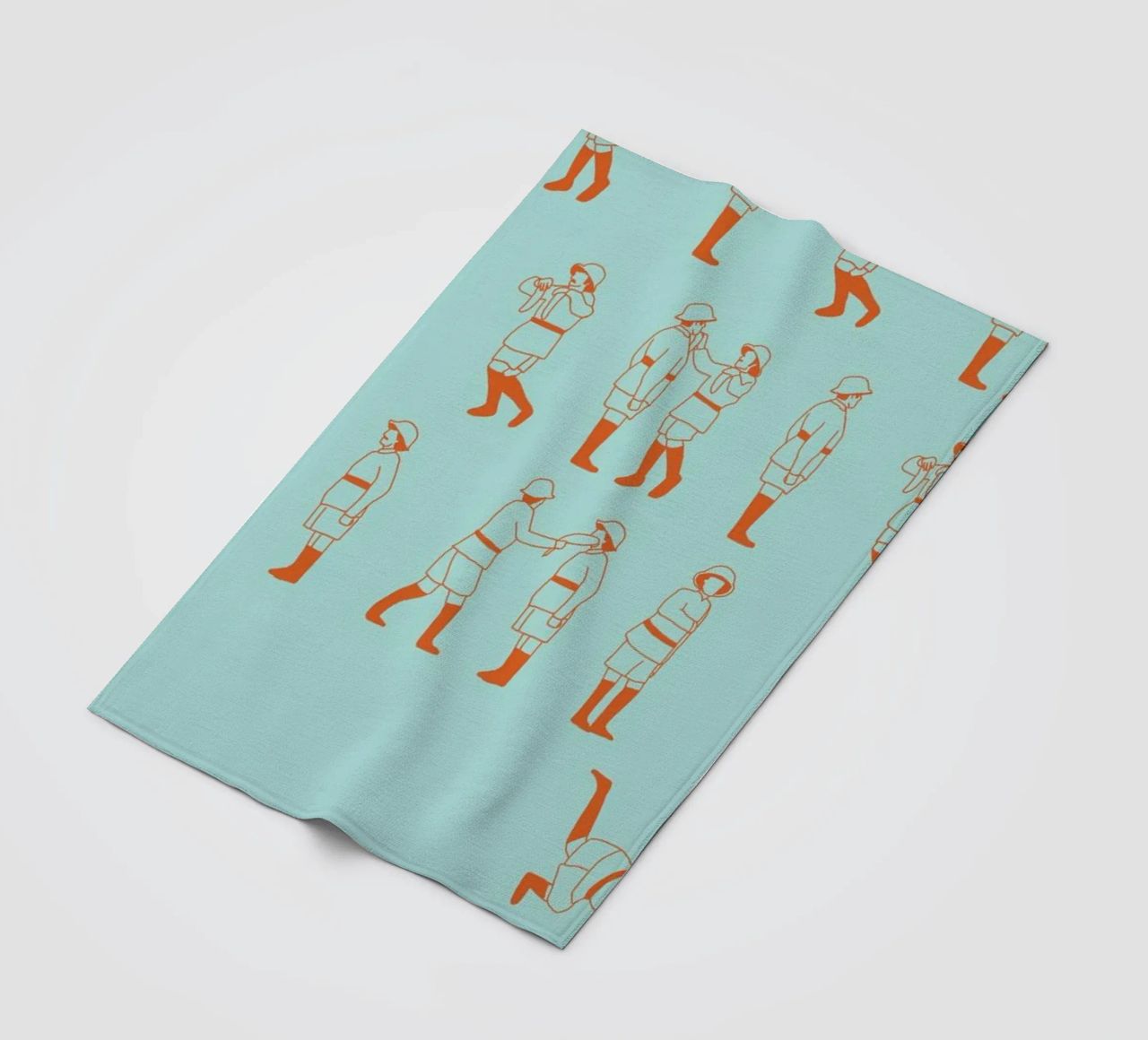 Monty Python - Fish Slap coperta in pile da Niege Borges