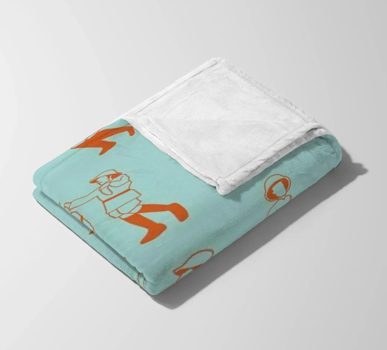 Monty Python - Fish Slap coperta in pile da Niege Borges