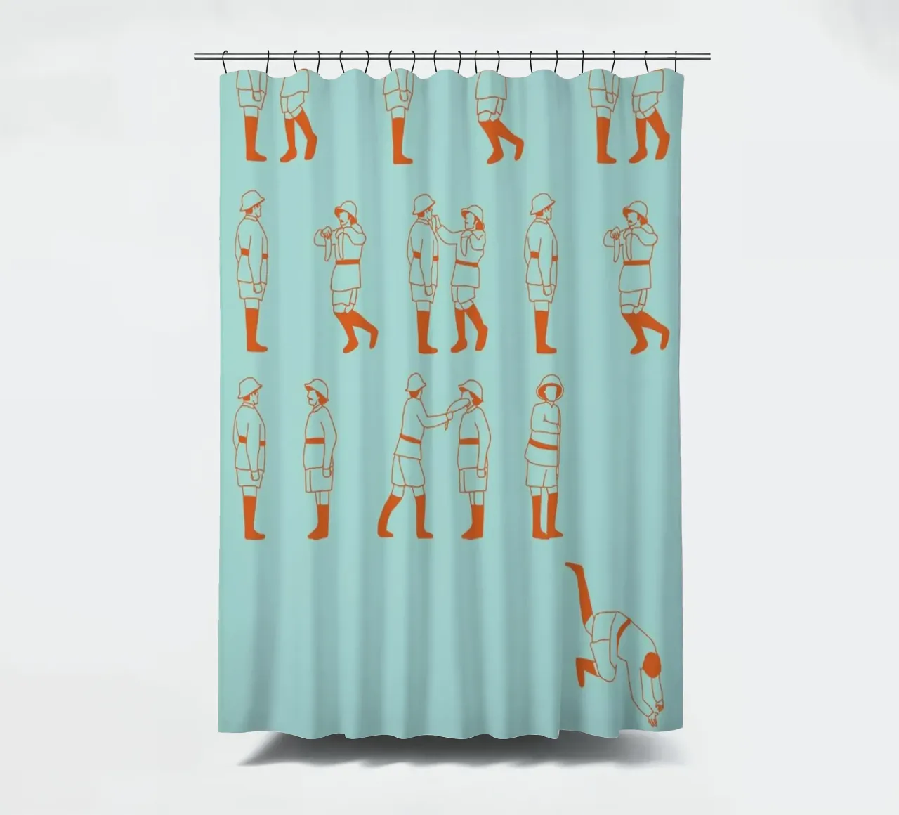 Monty Python - Fish Slap tenda da doccia da Niege Borges