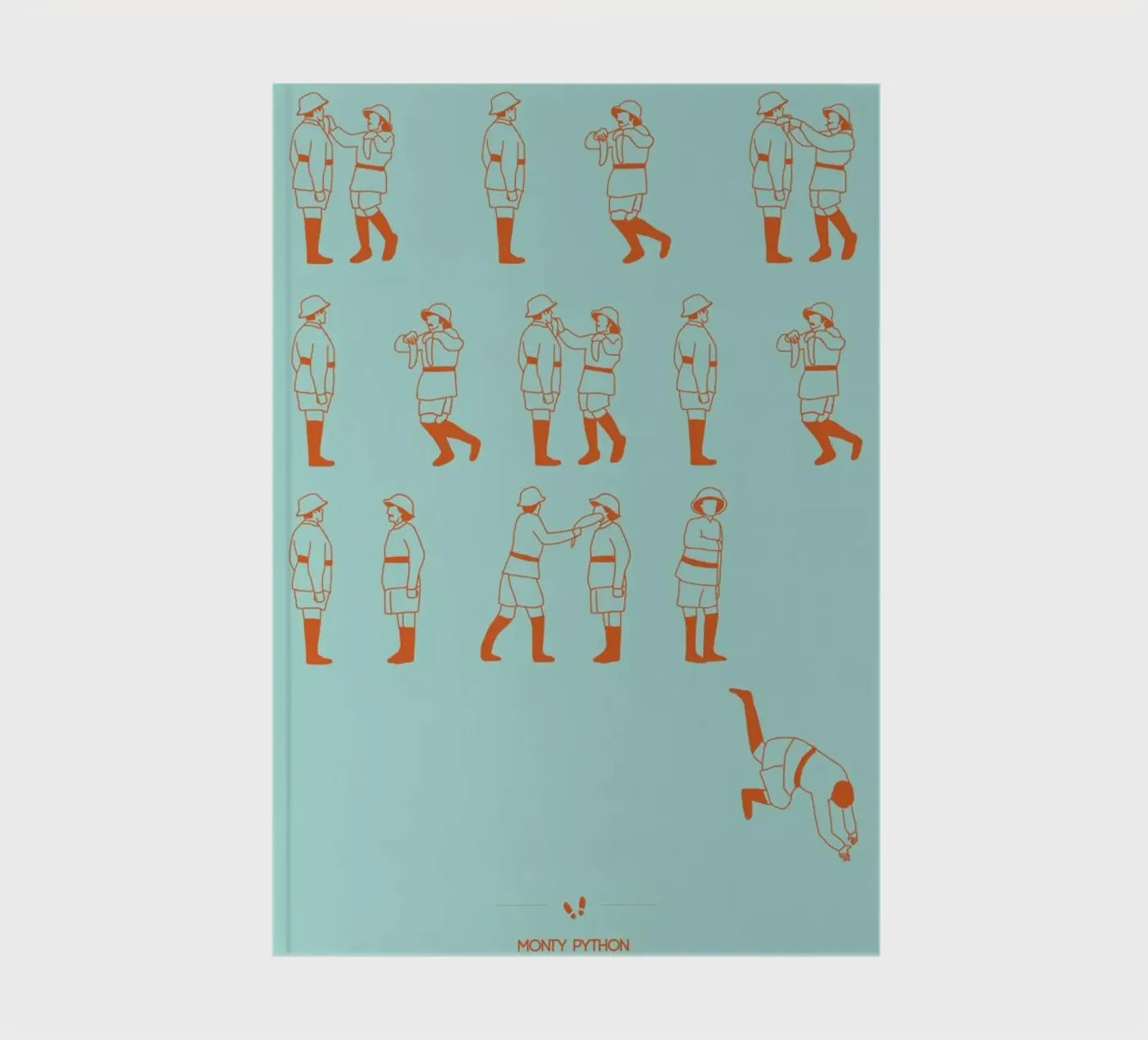 Monty Python - Fish Slap notebook by Niege Borges