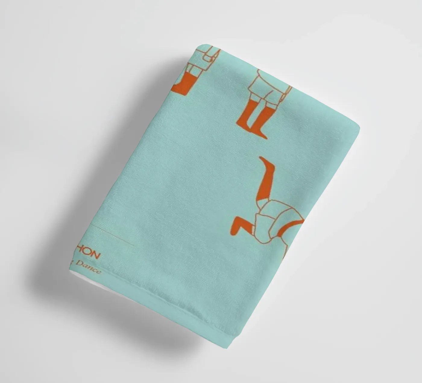 Monty Python - Fish Slap badhanddoek van Niege Borges