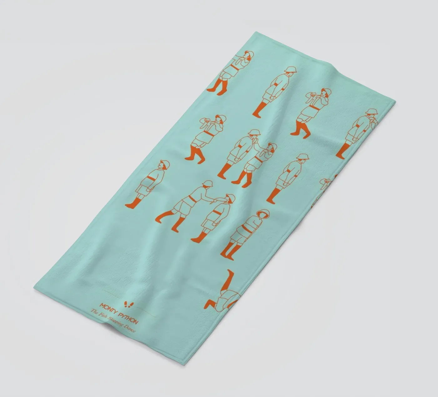 Monty Python - Fish Slap serviette de plage de Niege Borges