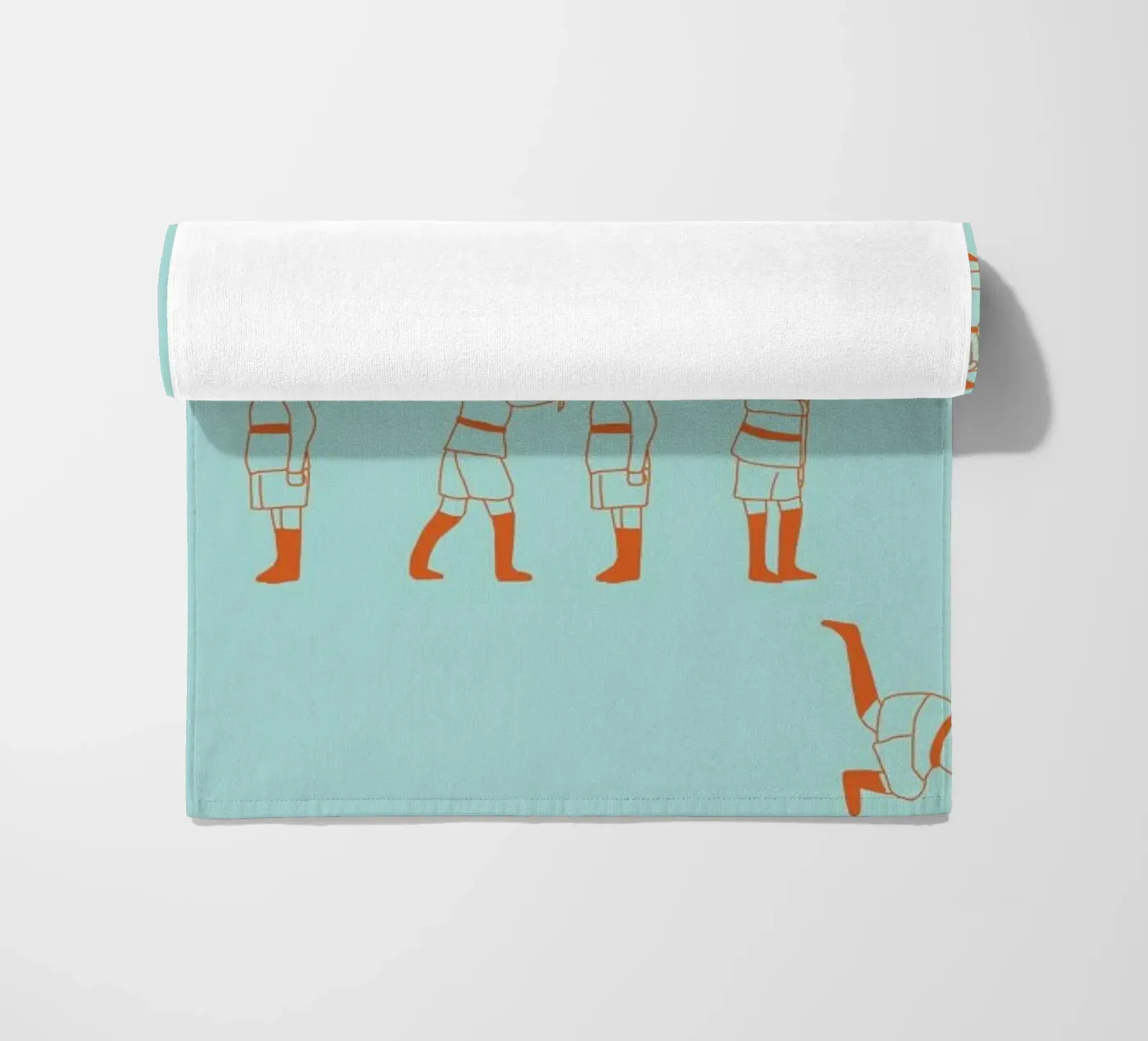 Monty Python - Fish Slap serviette de plage de Niege Borges