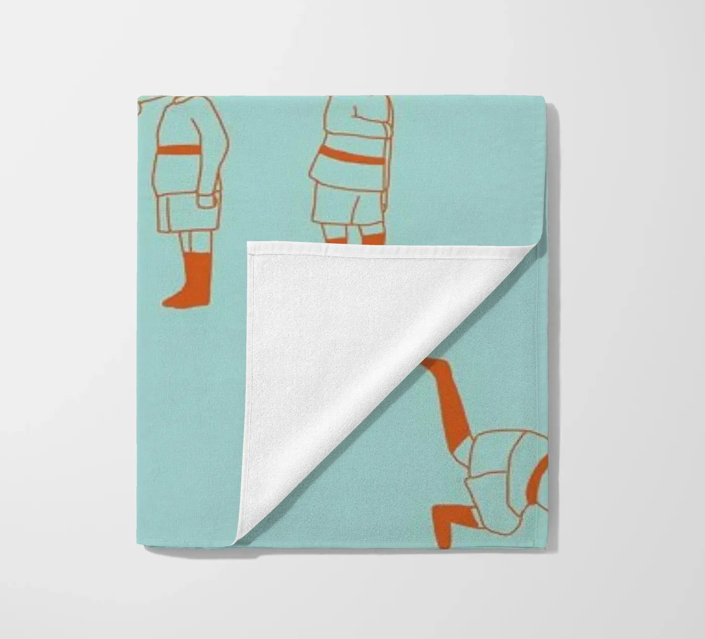 Monty Python - Fish Slap serviette de plage de Niege Borges