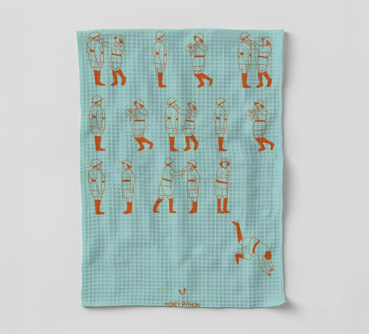 Monty Python - Fish Slap canovaccio da cucina da Niege Borges