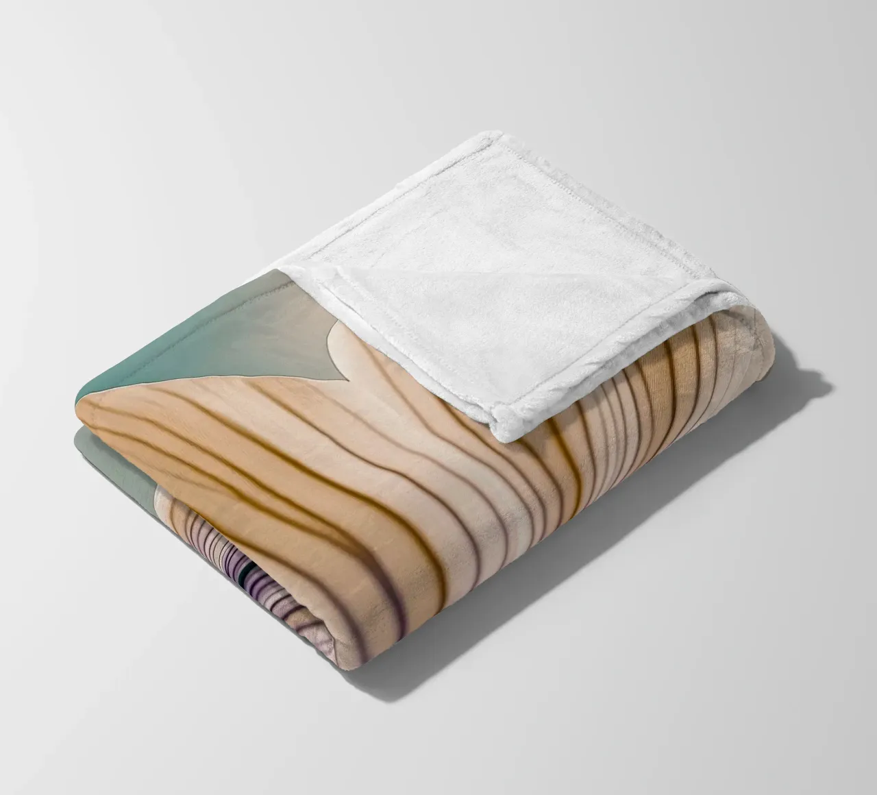 Abstract flower fleece blanket by Imagine