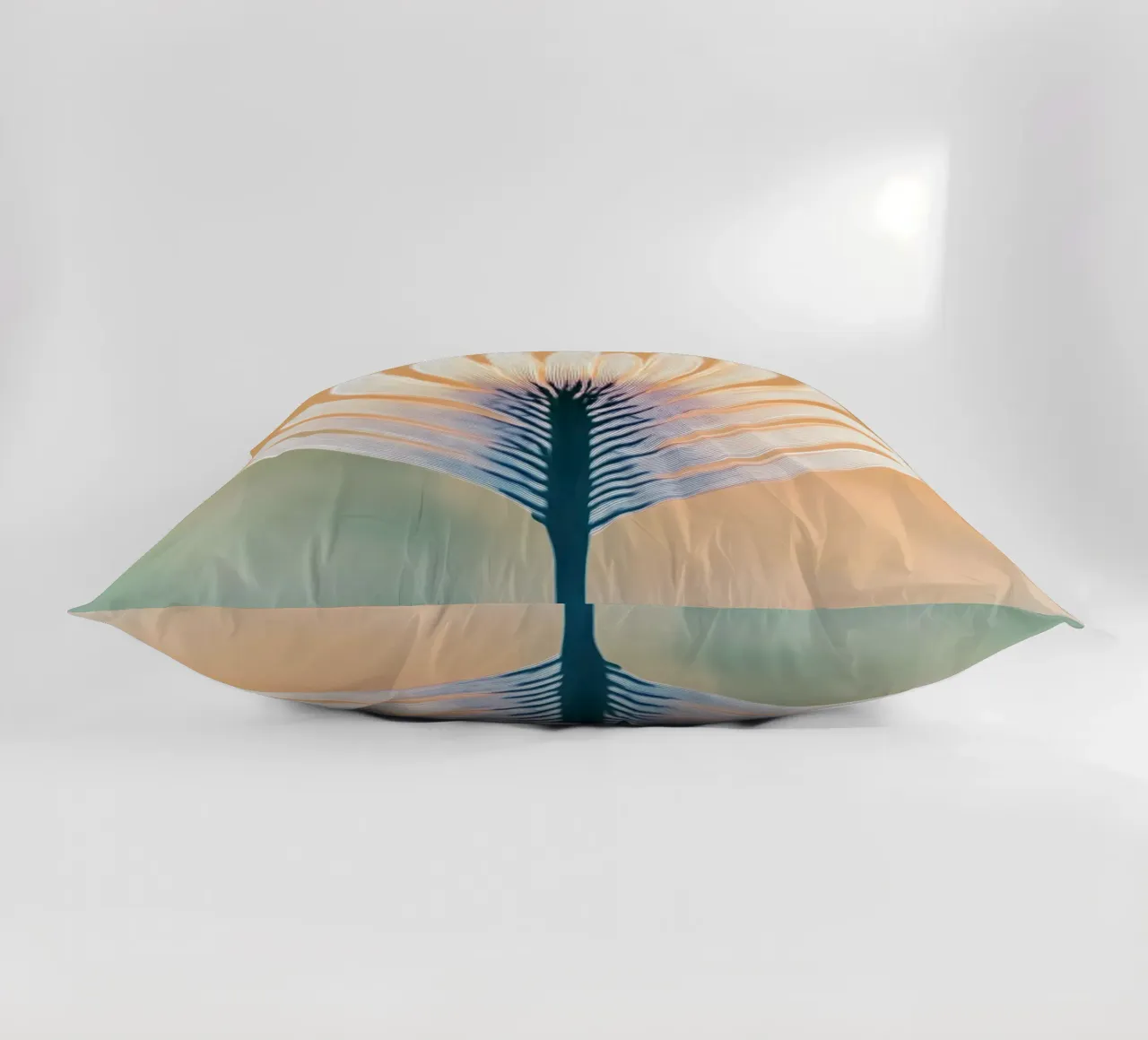 Abstract blad decorative cushion by Imagine
