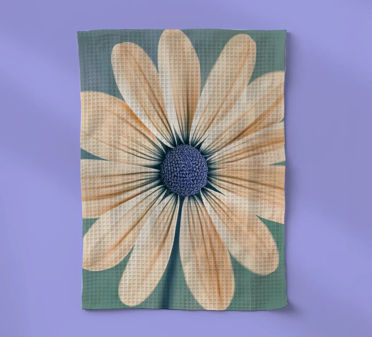 Fleur abstraite torchon de Imagine