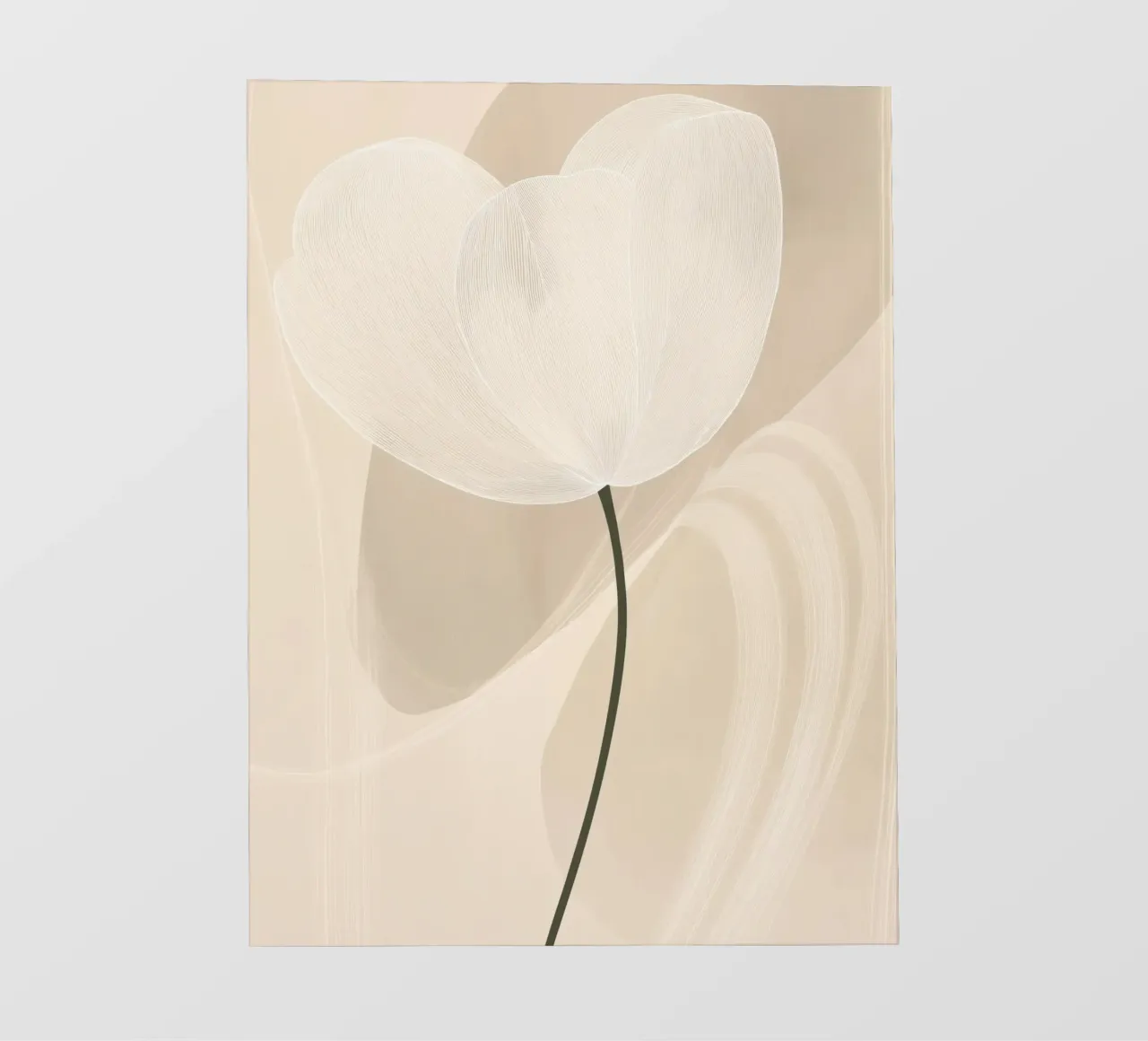 Abstract flower pvc cover by Imagine