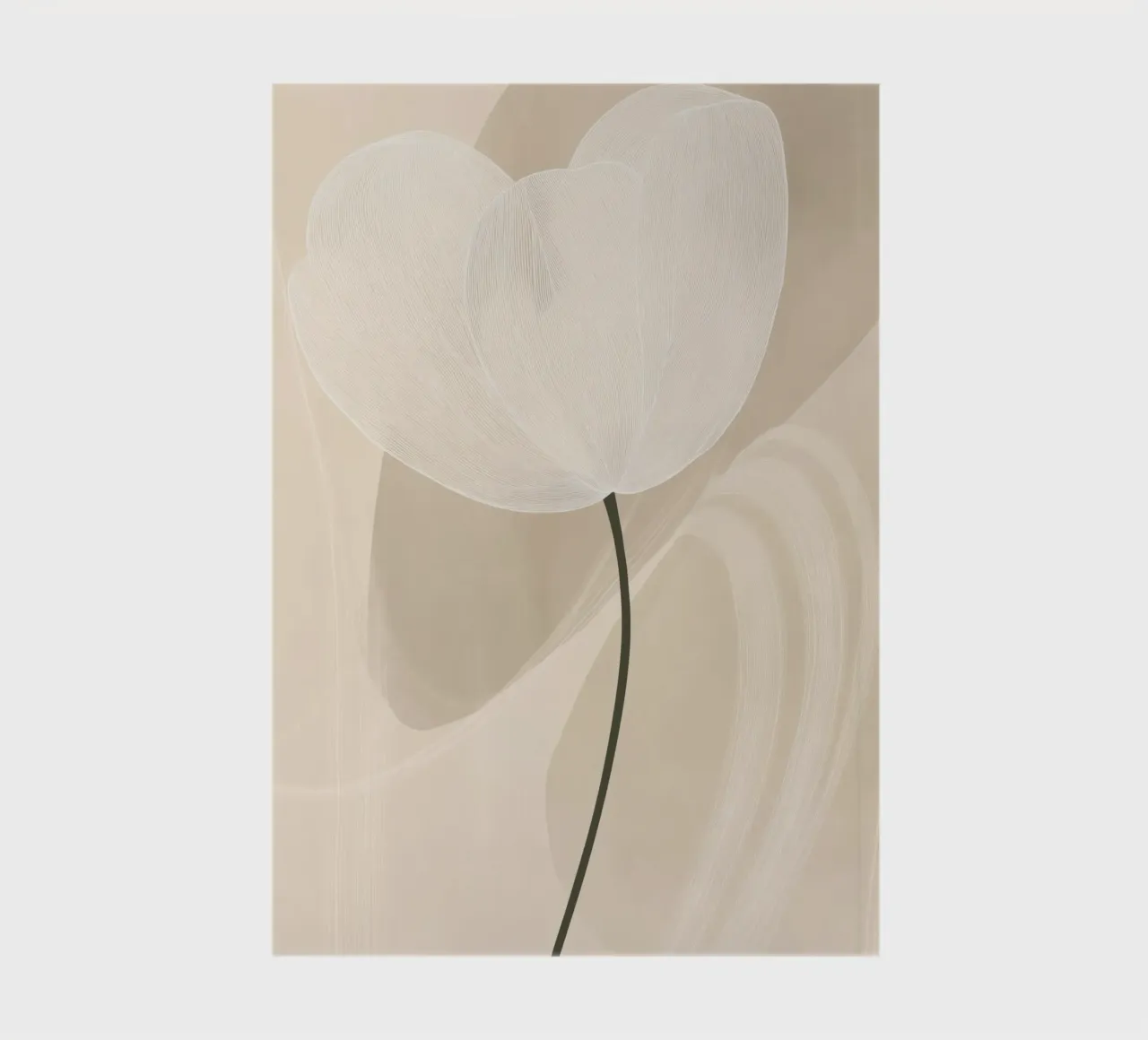 Flor abstracta cuaderno de Imagine