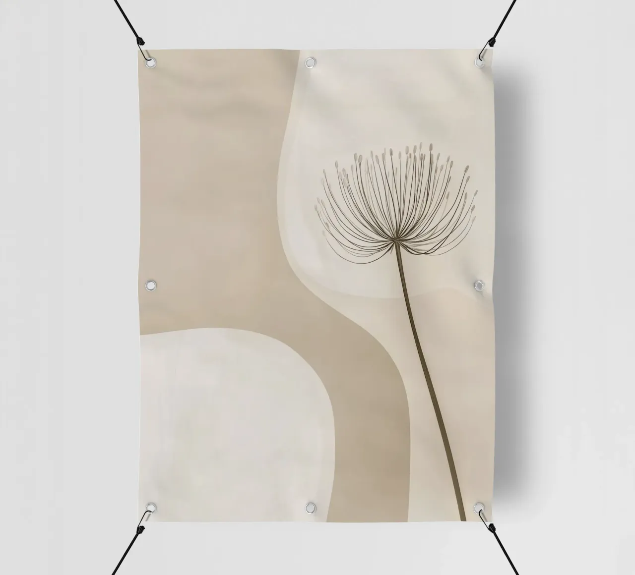 Botanica astratta telo in pvc da Imagine