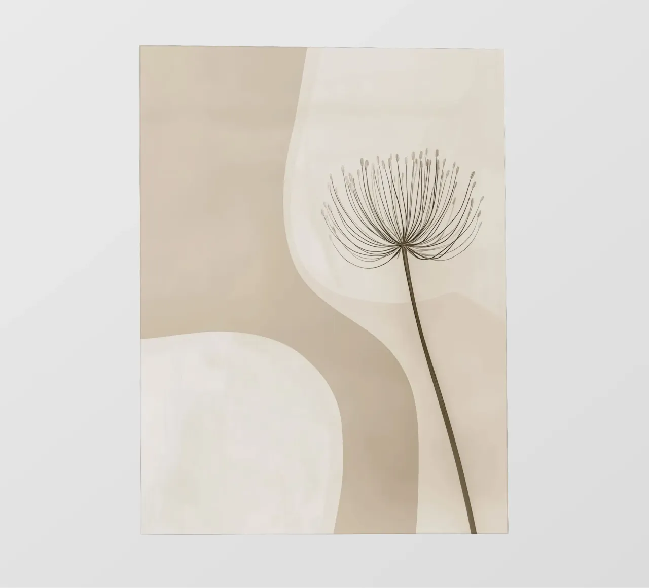 Botanica astratta telo in pvc da Imagine
