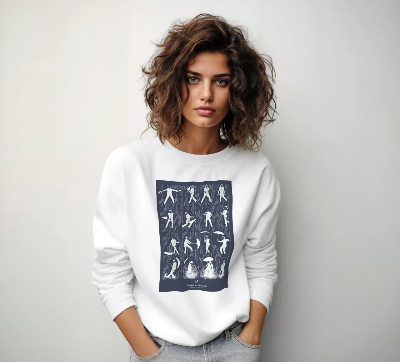 Singin' In the Rain sweatshirt by Niege Borges