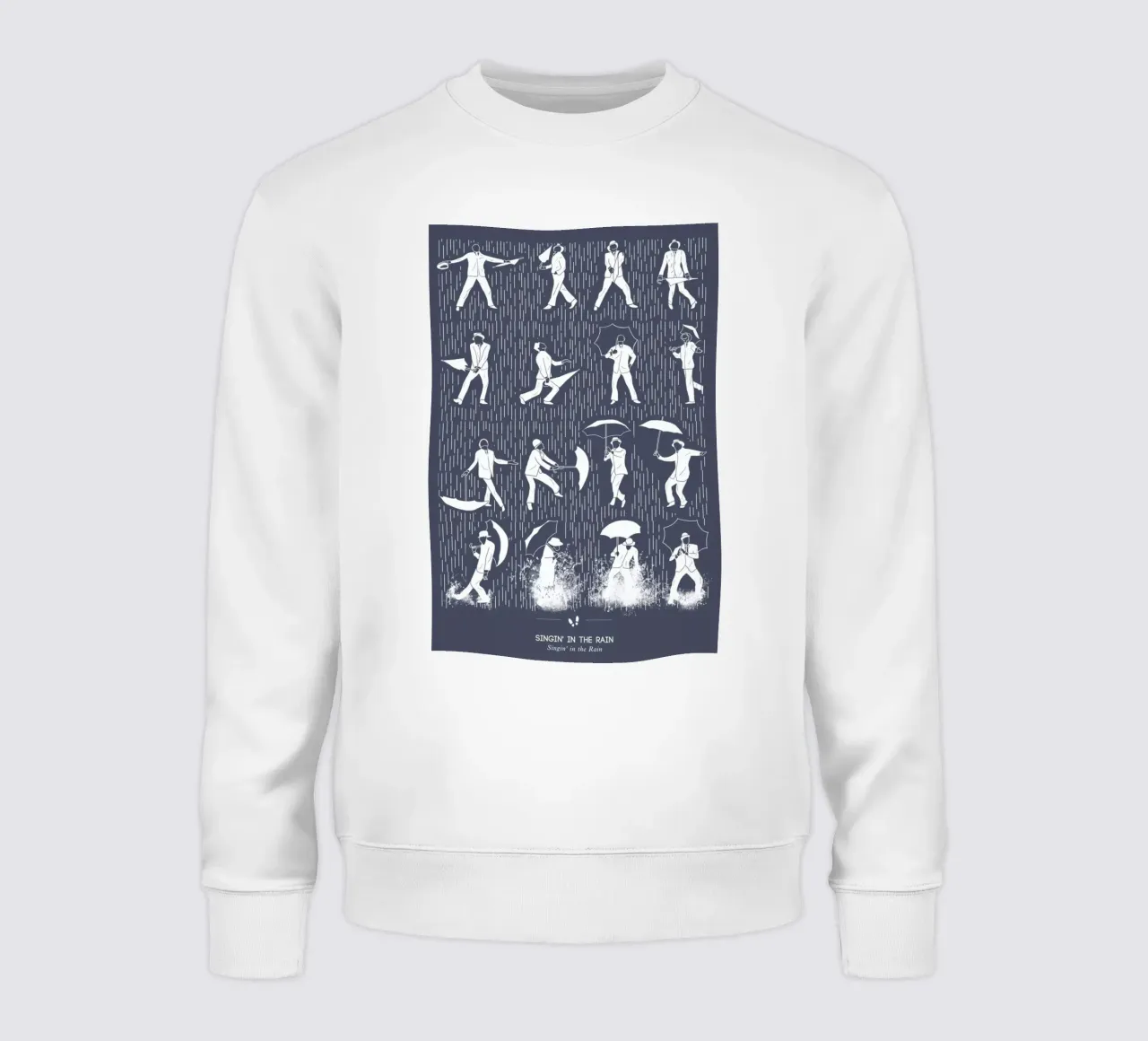 Singin' In the Rain felpa da Niege Borges