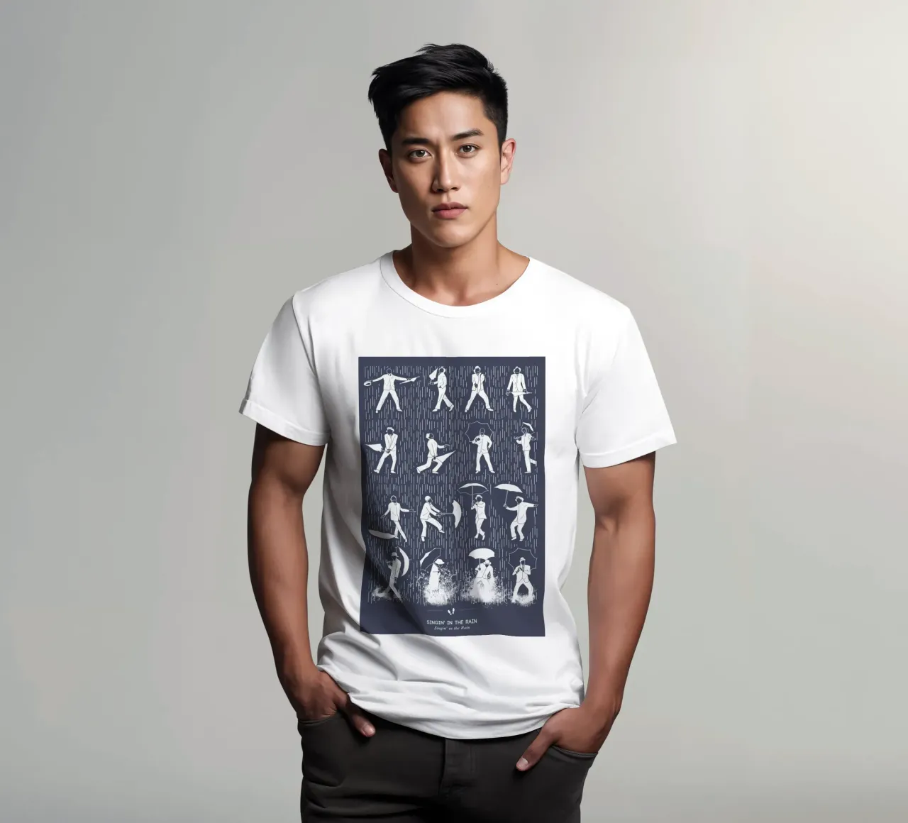 Singin' In the Rain t-shirt da Niege Borges
