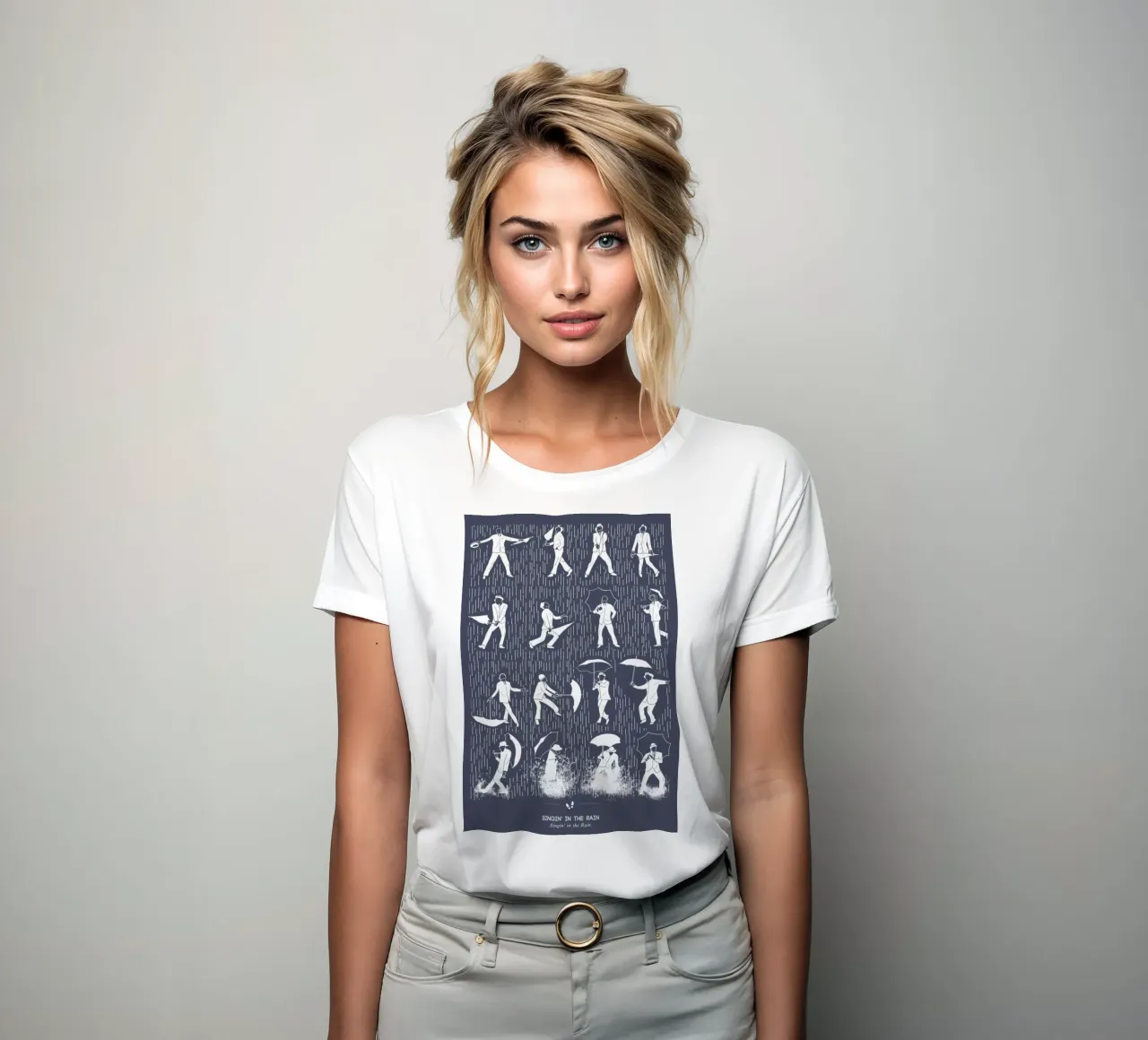 Singin' In the Rain t-shirt da donna da Niege Borges