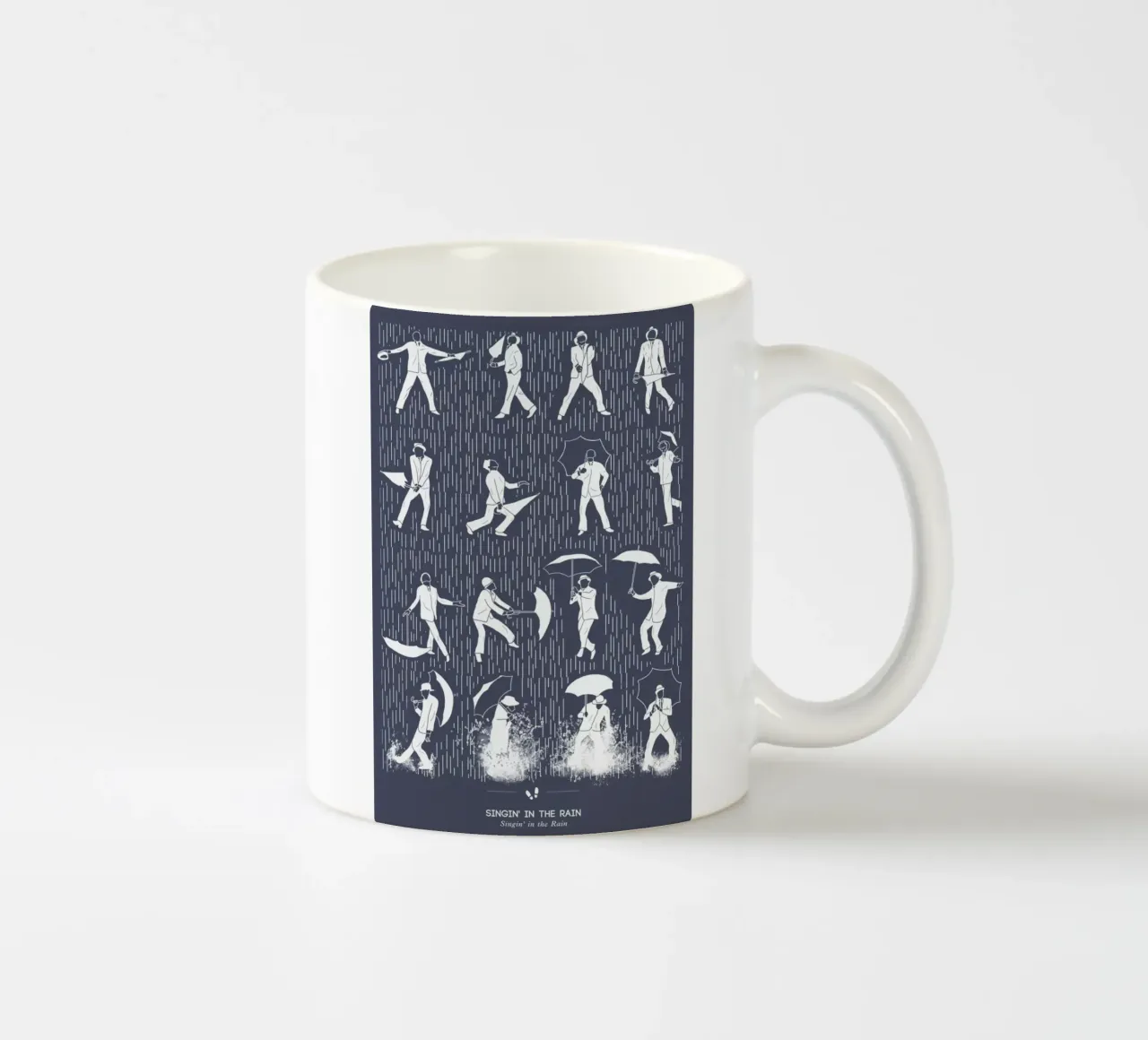 Singin' In the Rain tazza in ceramica da Niege Borges
