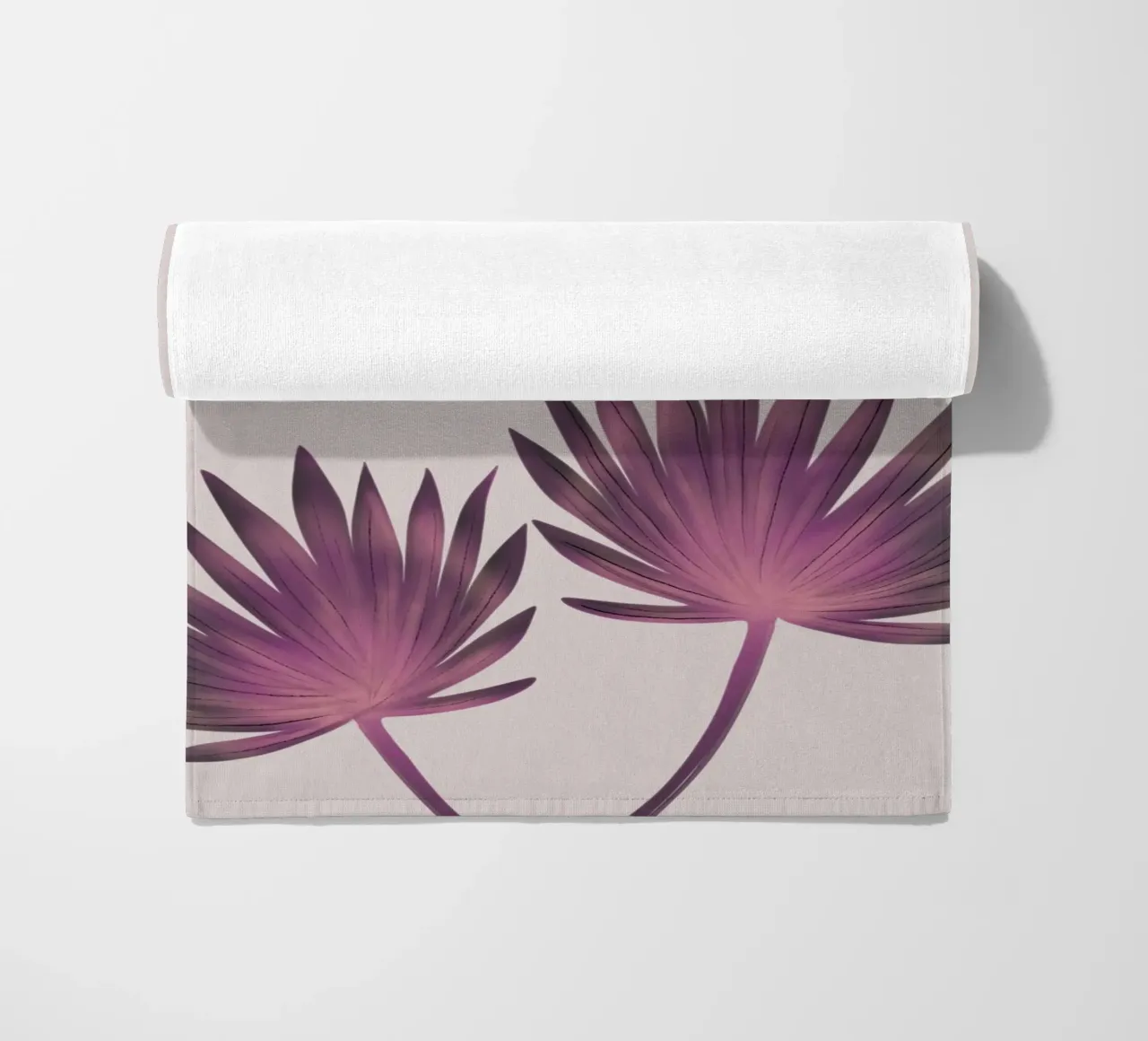 Pink Palms telo mare da anisillustration