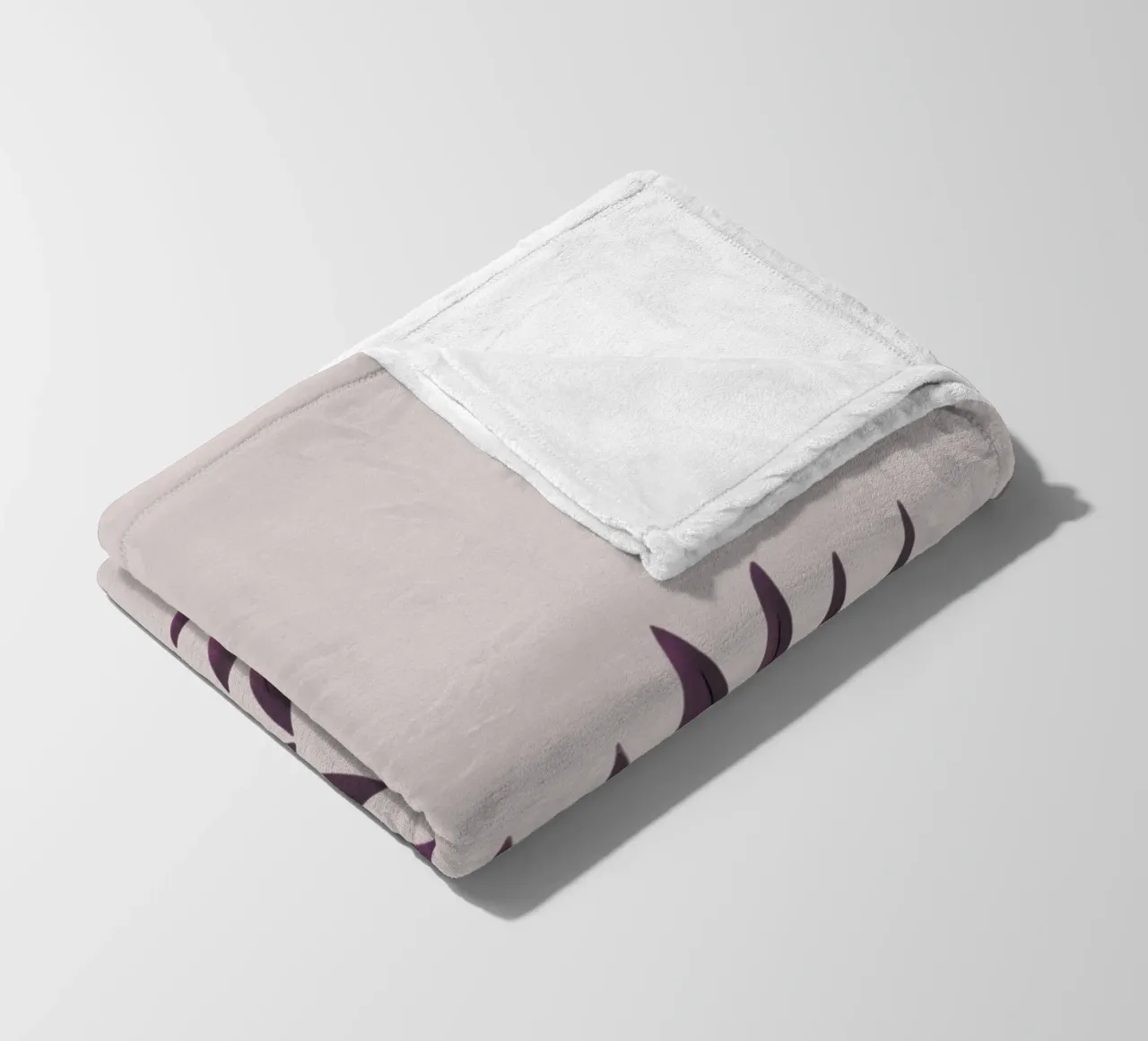 Pink Palms coperta in pile da anisillustration