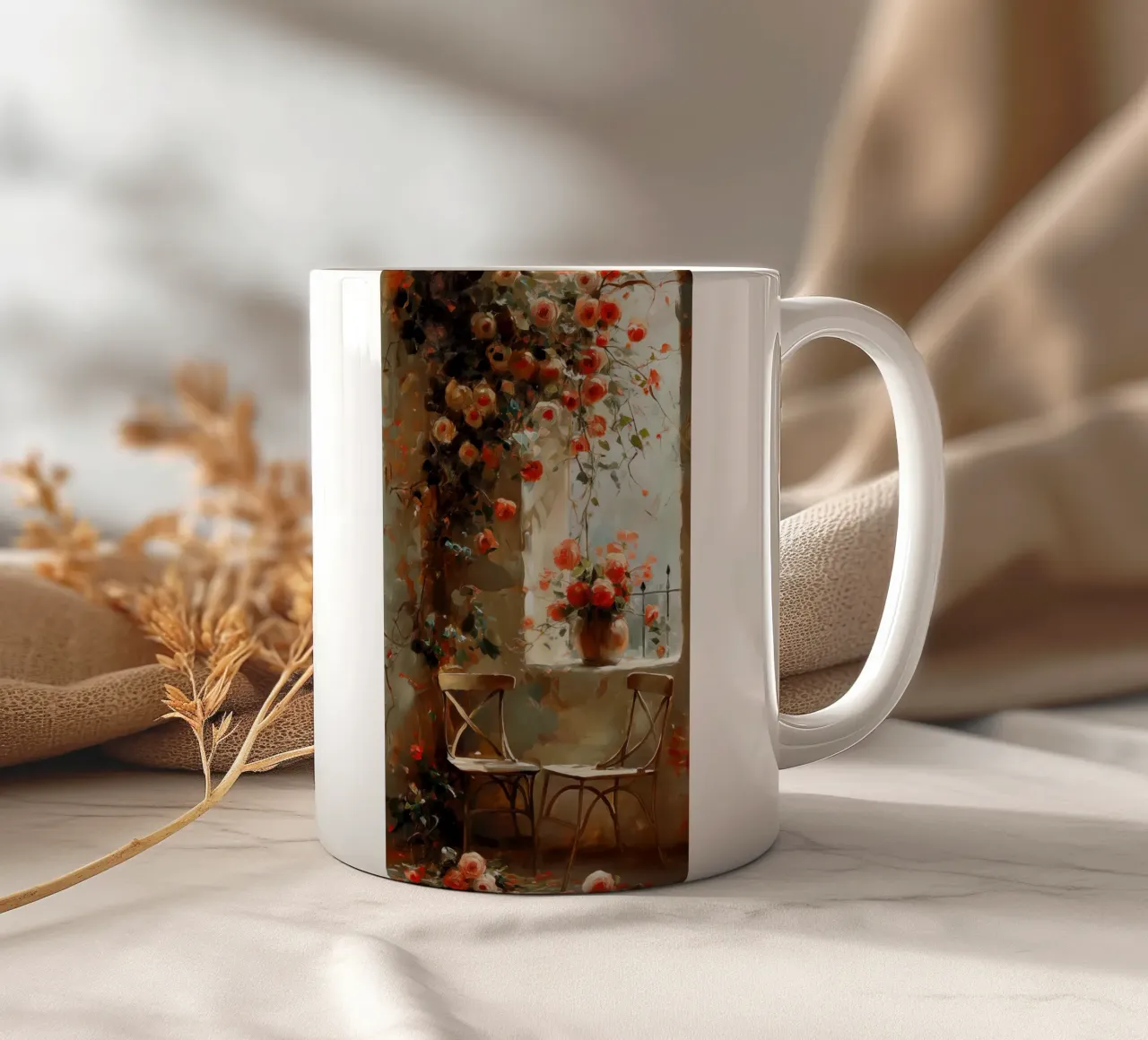 Scena romantica tazza in ceramica da Imagine