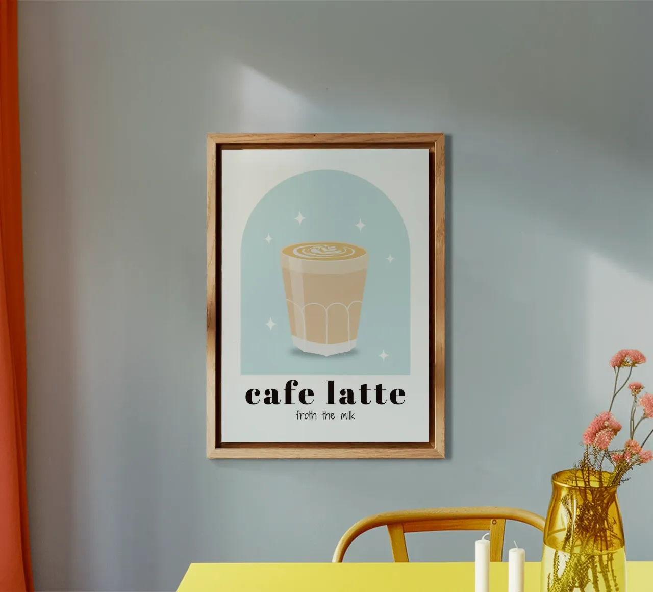 Stampa caffè Latte, Amante del caffè, Caffeina, alluminio dibond da pdigitalprints
